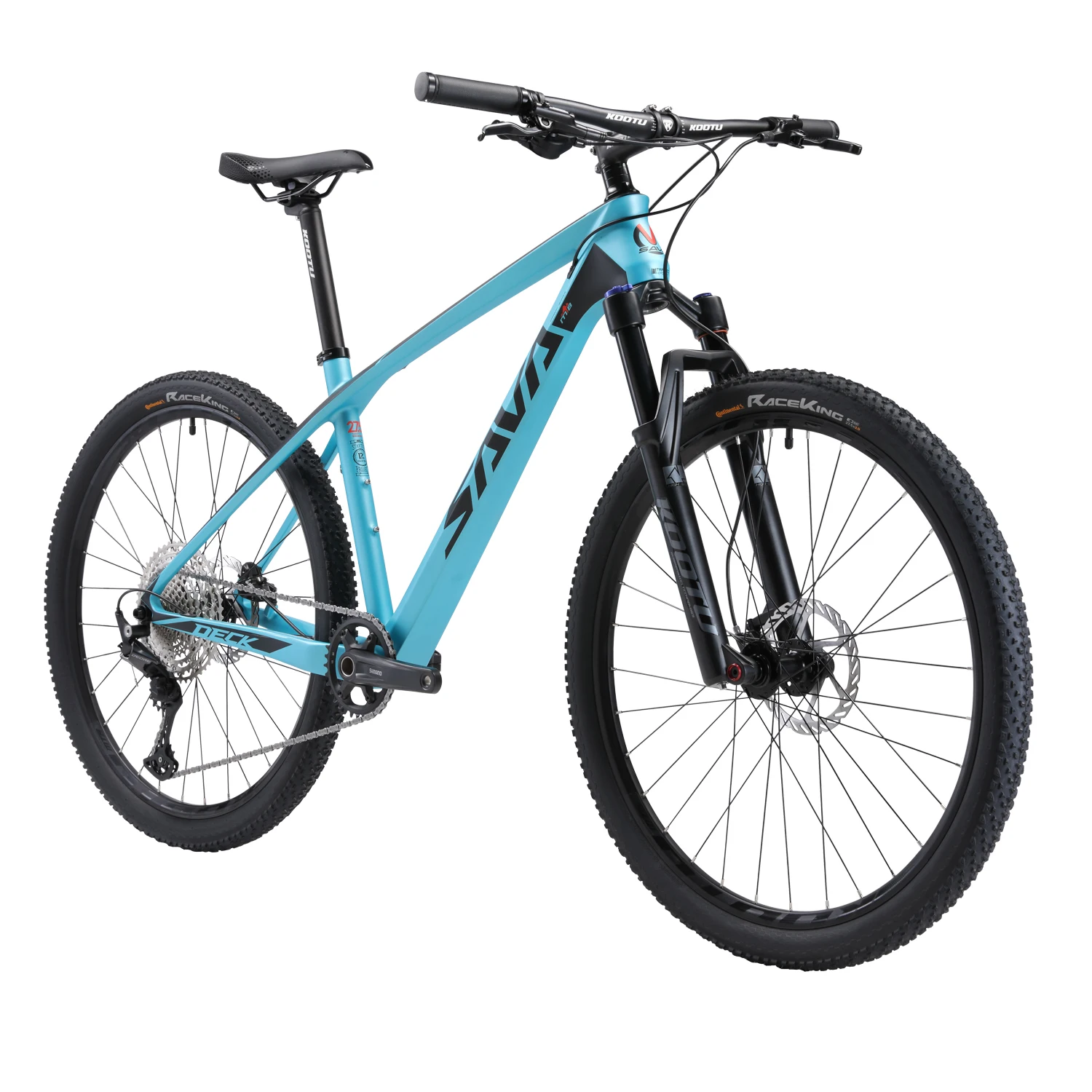 

SAVA DECK6.1 Black Blue Carbon Mountain Bike 27.5"/29" SHIMANO DEORE M6100 1x12 Speed