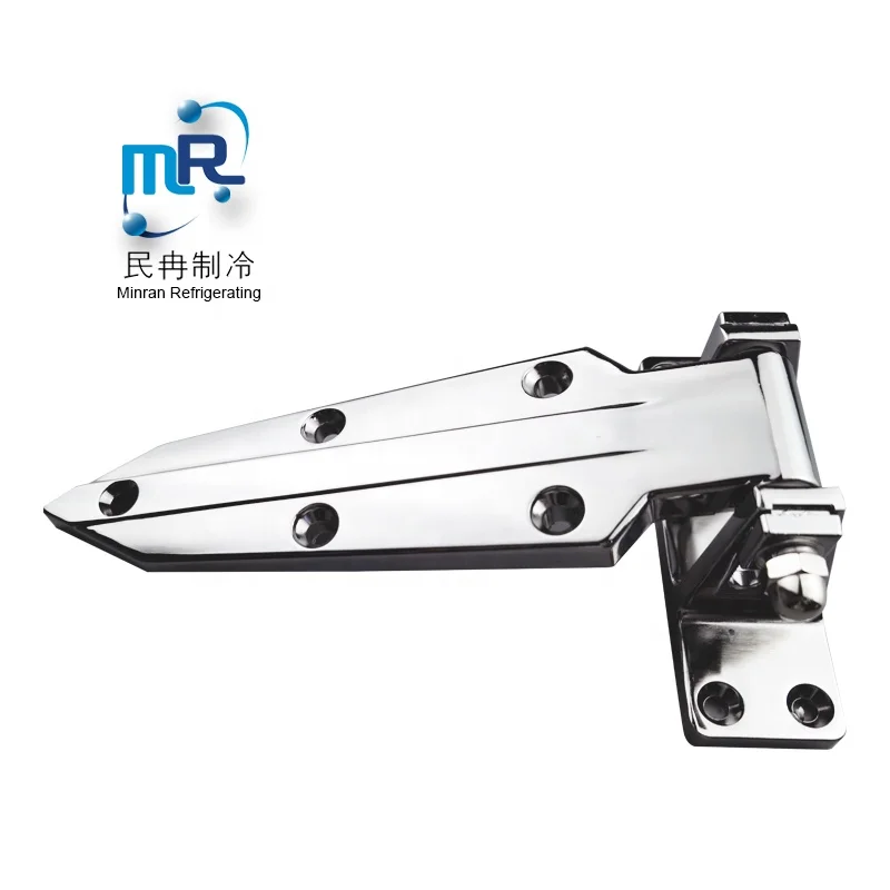 1460 Aluminum Zinc Alloy Polished Finish Industrial Refrigerator Truck Parts Cabinet Door Hinge