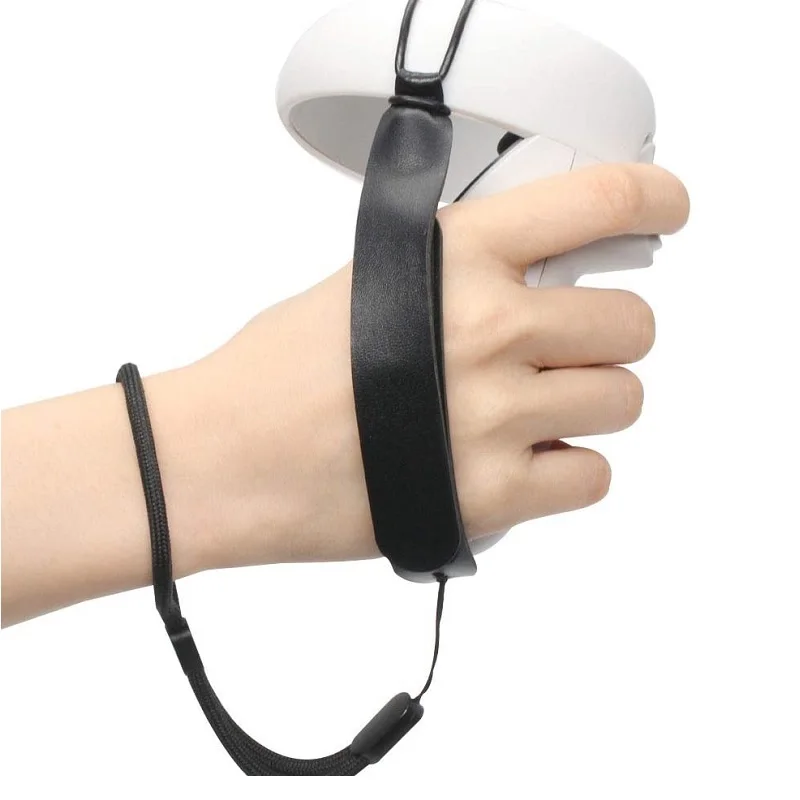 

Dropshipping Anti-Off Hand Knuckle Strap Adjustable Handle Grip Wrist Belt Strap for Oculus Quest 2 VR Contact Controller