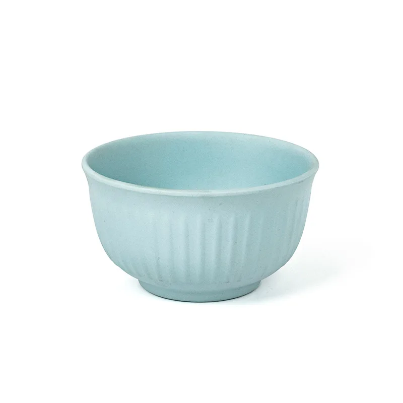 Custom welcomed Biodegradable non-slip bio bamboo fiber bowl