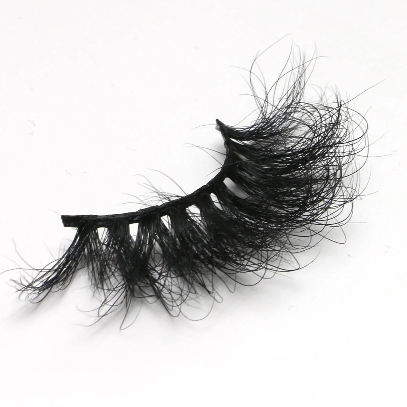 

Eyelash Packaging Paper Cheap 25 mm Mink Eyelashes Vendor with Cases, Black