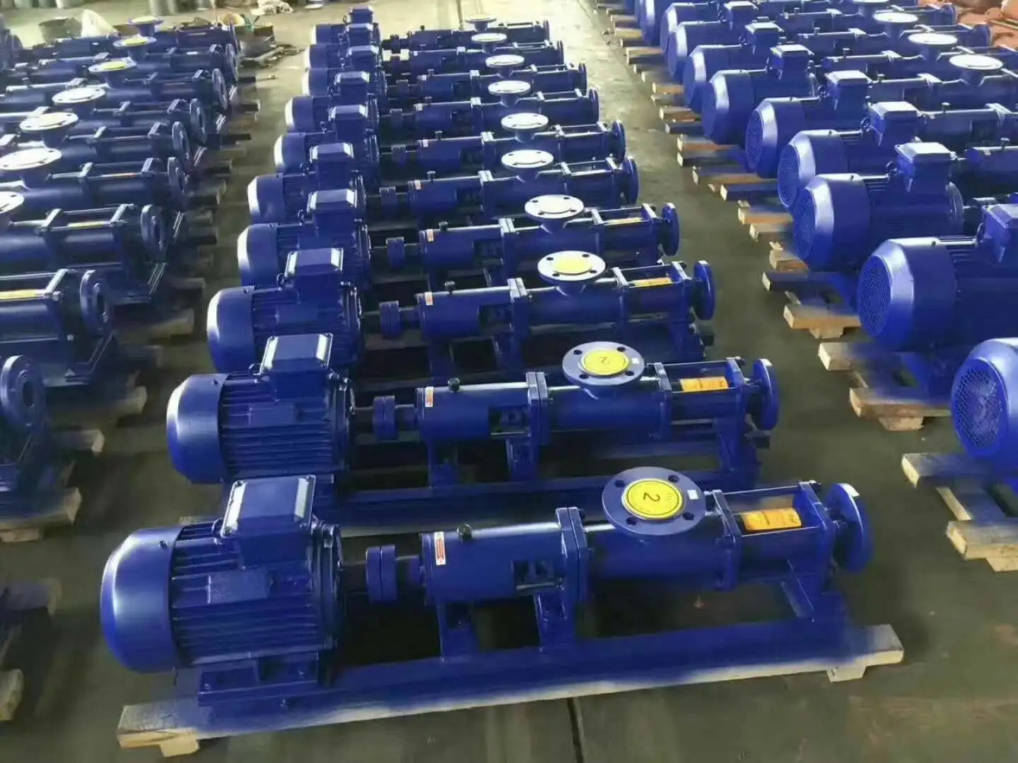 eccentric screw pump water screw pumps high pressure concrete