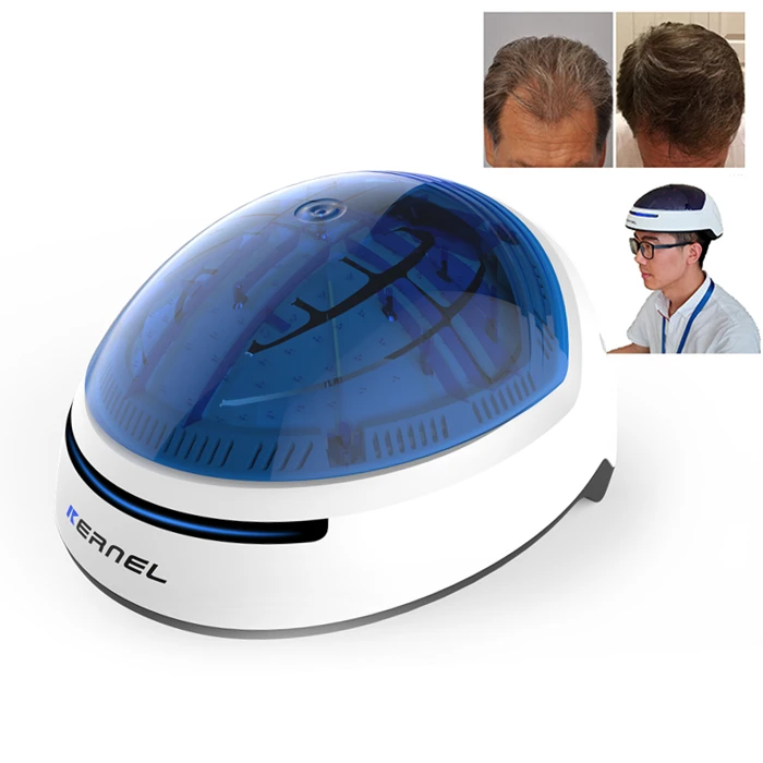 

Best hair regrowth helmet Kernel KN-8000C LLLT 655nm laser diode hair growth helmet/ laser cap