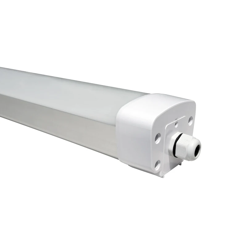 High quality aluminum IP65 dust weatherproof fixture lighting tube 40w led tri-proof light