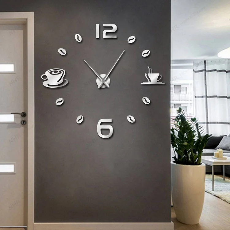 

Multifunctional Use Practical Decorative Clock Wall Diy, Customized color