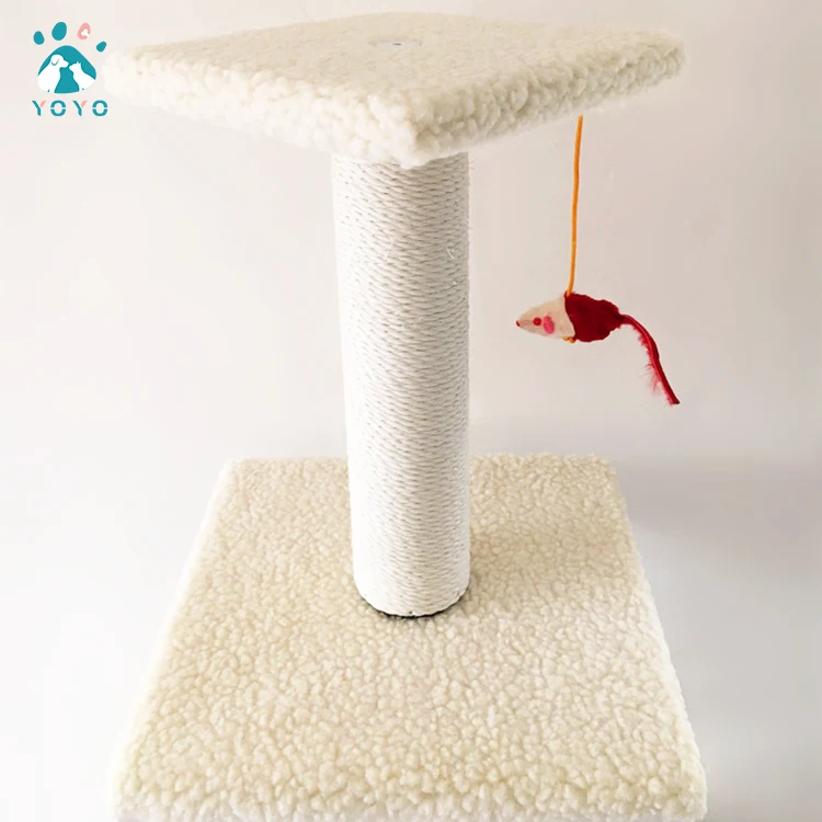 

Wholesale sisal-covered cat tree house small cat condo tree hammock bed and scratching post