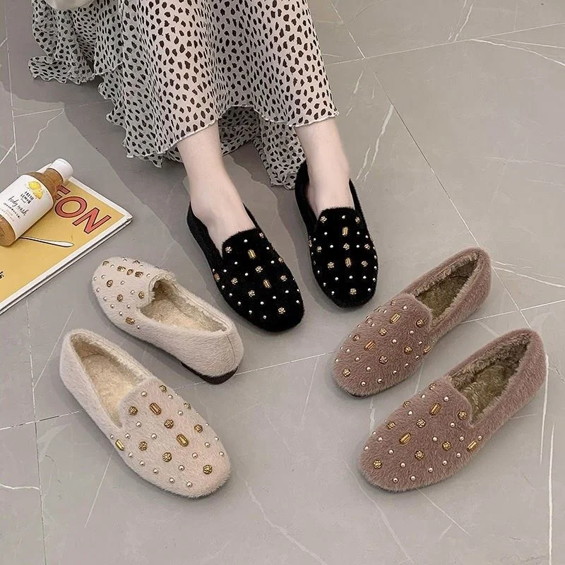 

Best Selling Women's Popular Flat Comfortable Loafers Casual Ladies Shoes, Customized color