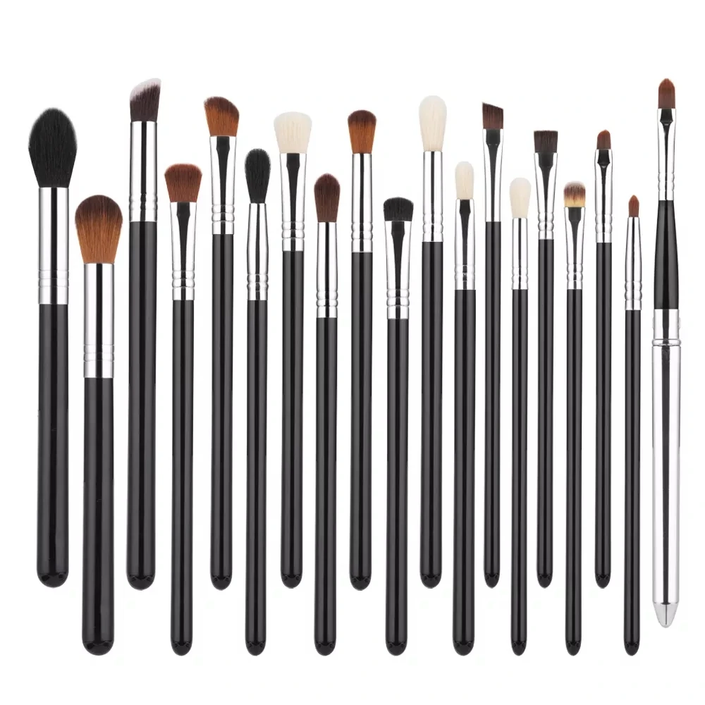 

FEIYAN Professional Synthetic Premium Private Label Make Up Brush Eyes Black Custom Makeup Eye Shadow Brushes Set