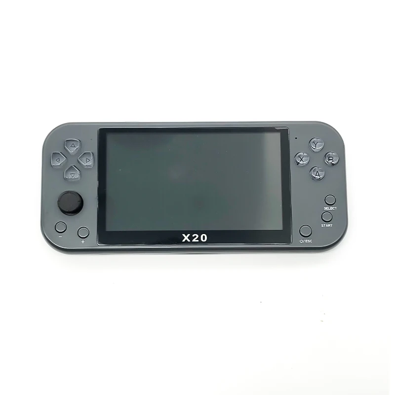 

Newest X20 8GB Built in 1000+ Games Player HD out Support Gamepad Classic Portable Console for PSP, White/black/blue