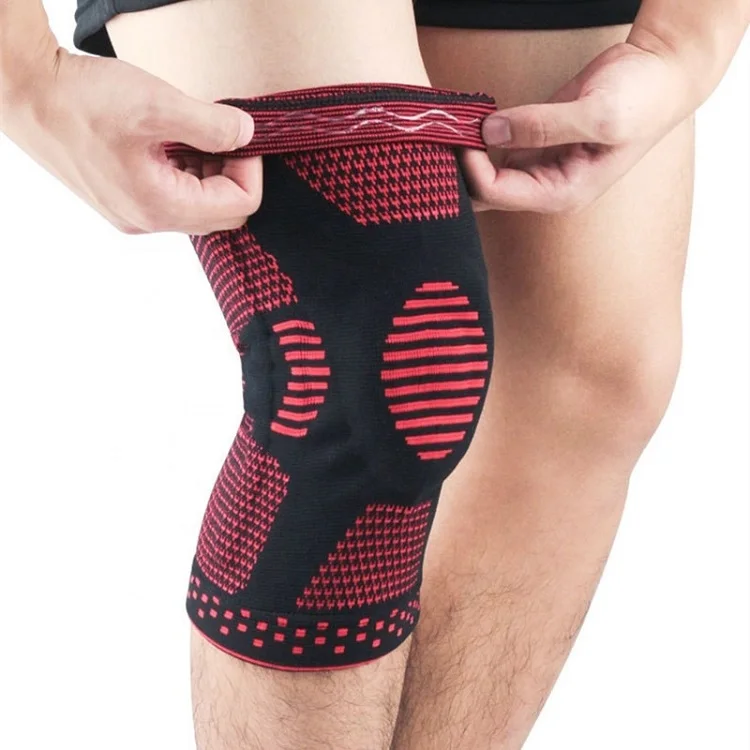 

Professional Knee Support Warm Knee Brace Wrestling Knee Pads, Black,bule,red,green,grey