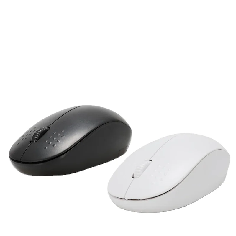 

Guangdong Business General USB 2.4G 3D Optical Cordless Office Wireless Ergonomic Computer Mouse, Black white