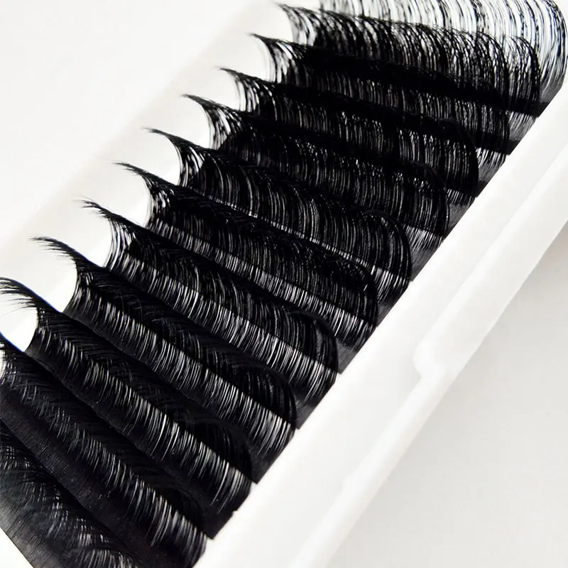 

Volume Synthetic Mink Eyelash Extensions Custom Eyelash Extensions, Natural black
