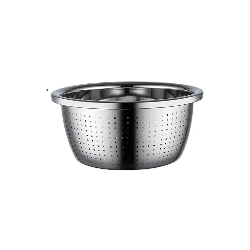 

Hot Sale Quality Stainless Steel Multi-purpose Deepen Soup Round Basin Bowl