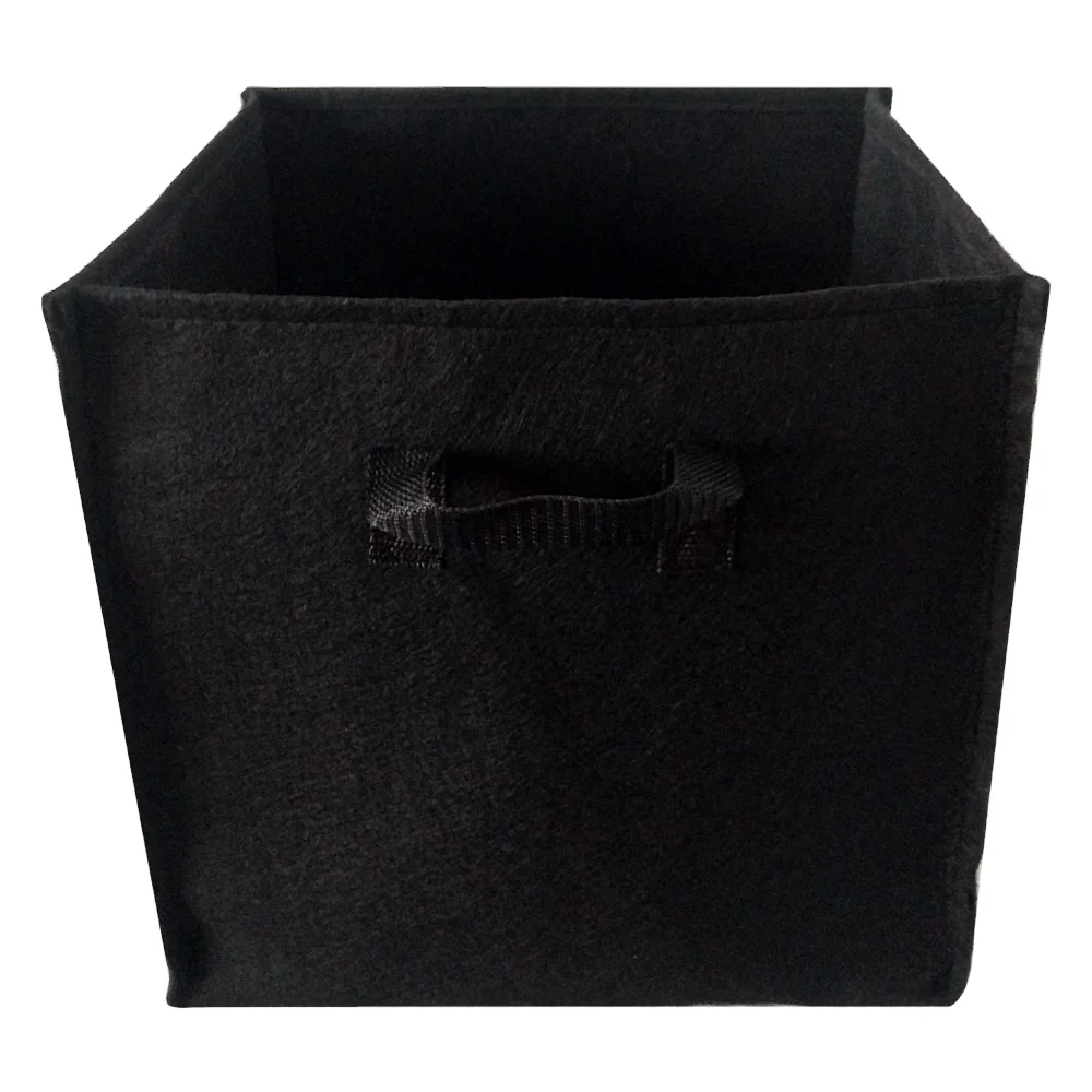 

Factory wholesale square Non Woven Felt Fabric Outdoor Garden Flower Grow Bag Fabric Pot High Quality Grow Bags With Handles