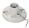 E27 Ceramic Lampholder 4.5 inches Porcelain Lamp Holder with rope switch