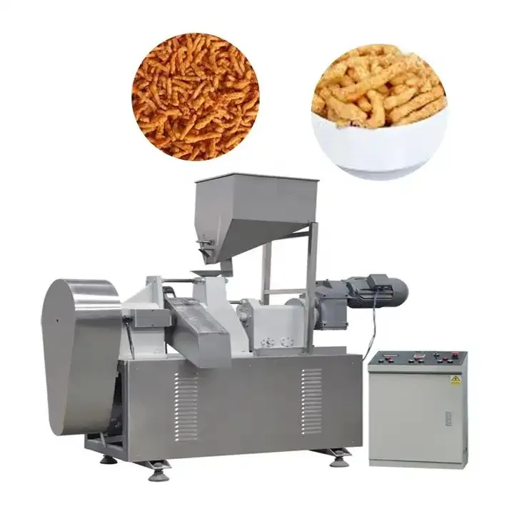 Preferential Price Industrial Nik Naks Kurkure Making Machine Machines Automatic Cheetos Snacks Production Line In China