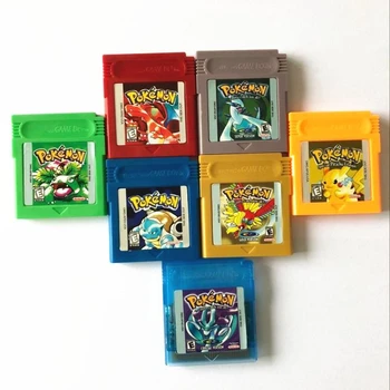 Cartridge Only Video Games Pokemon For Gbc Pokemon Red Blue Green Gold ...