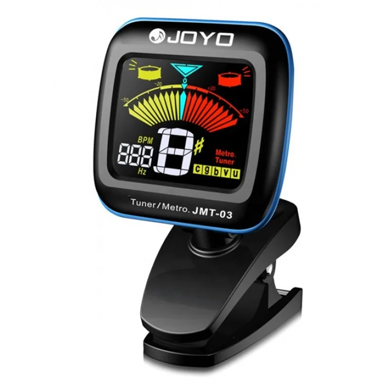 

JMT-03 Clip On Tuner and Metronome with Colour Display JOYO Metronomes, Black