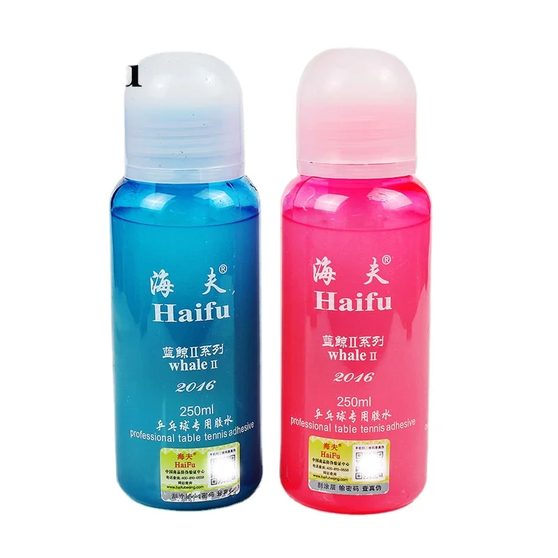

Haifu Blue Whale 2 Generation Table Tennis Organic adhesives & sealants  Professional Water-soluble Glue Adhesive, Transparent
