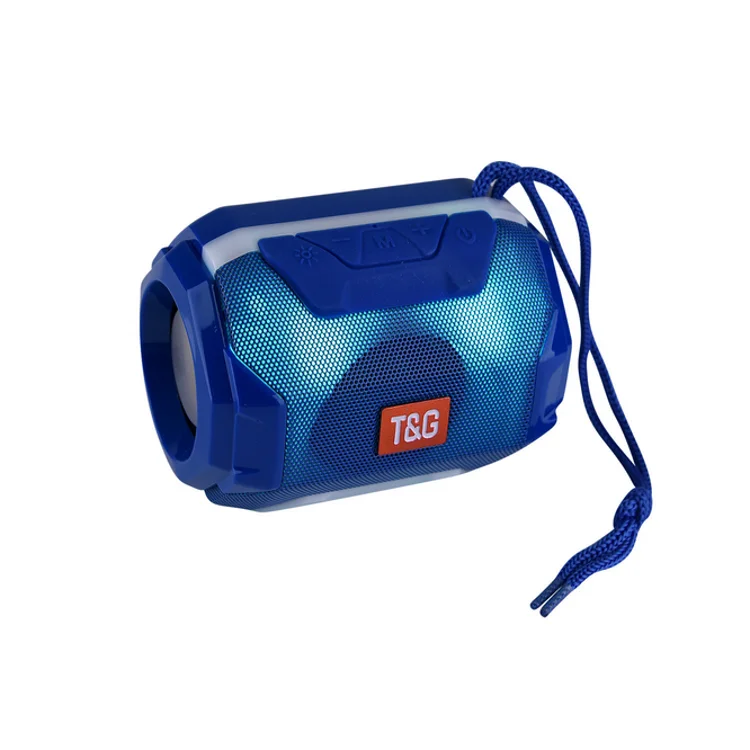 

christmas trend 2019 Heavy Bass colorful lighting gift TG162 handsfree mini wireless speaker, Multi