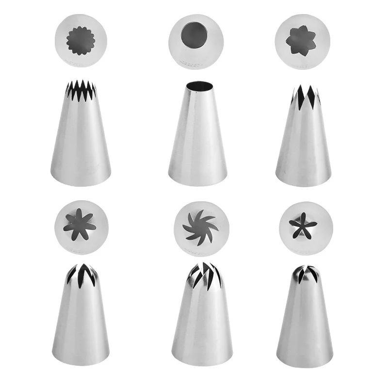 

18-head decorating mouth set baking cake squeezing flower decorating cream tool to send decorating bag