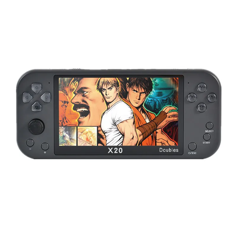 

X20 Retro Video Game Console 5.1 Inch Display Handheld Gaming Consoles 64Bit Game Player
