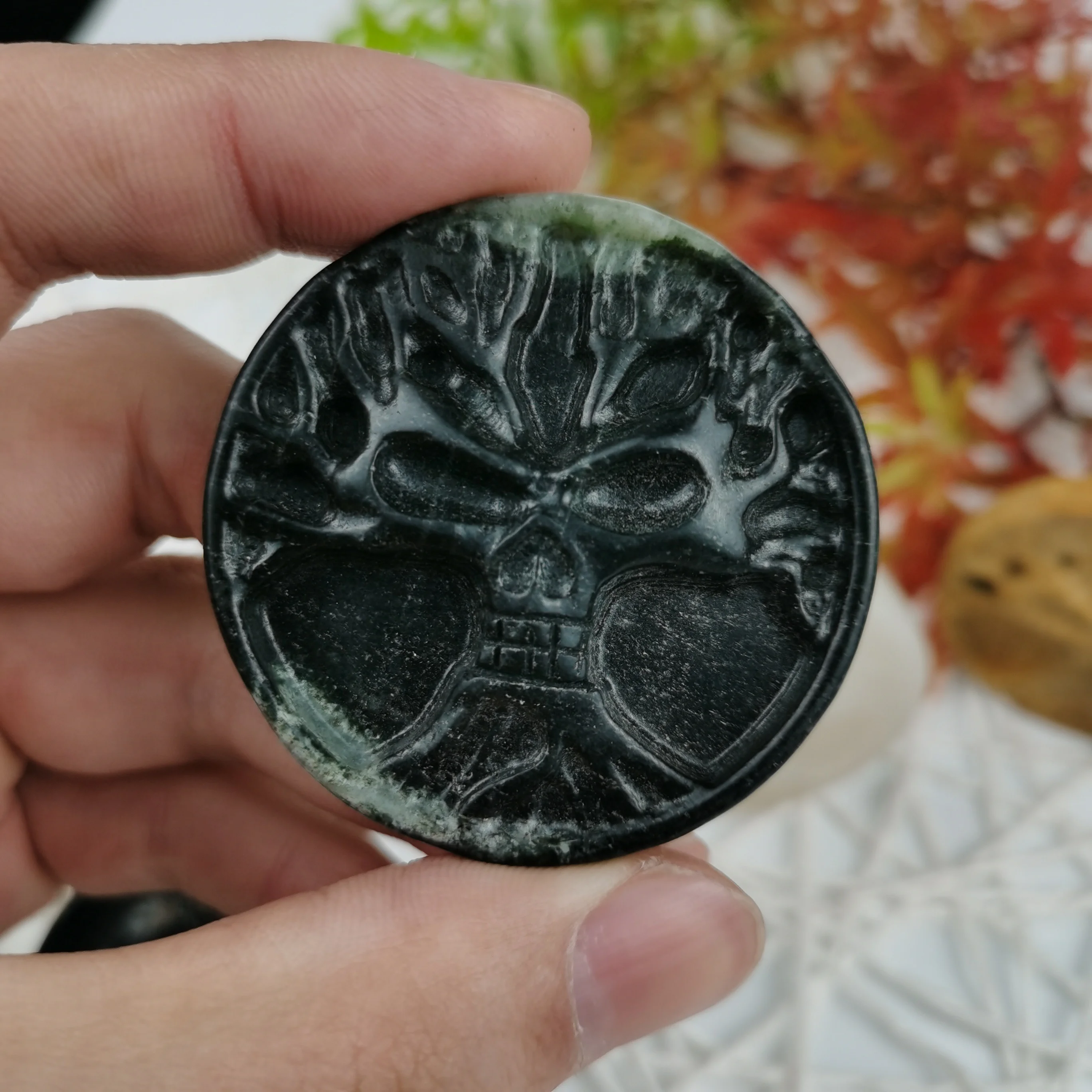 

wholesale crystal carved plate healing stone agate tree of life for gift, Mixed
