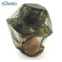 

Outdoor Jungle Adventure Operation Anti-mosquito Head Net Network Jungle cap