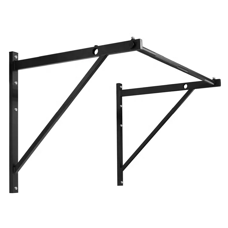 

Wellshow Sport Pull Up Chin up Doorway Exercise Bar Upper Body Workout Bar Wall Mounted Heavy Duty Training, Matte black