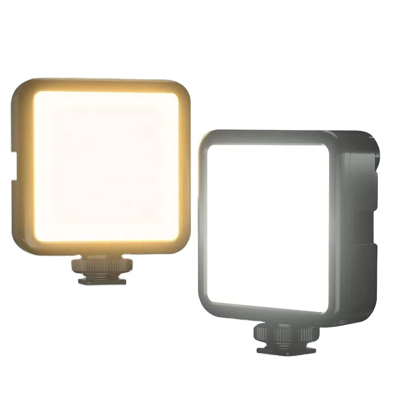 

Ulanzi Pocket LED Video Light VL81 Bi-color 3200k-5600K 850LM 6.5W VIJIM Dimmable Rechargeable Mini LED Fill Light for Cellphone, Black,white