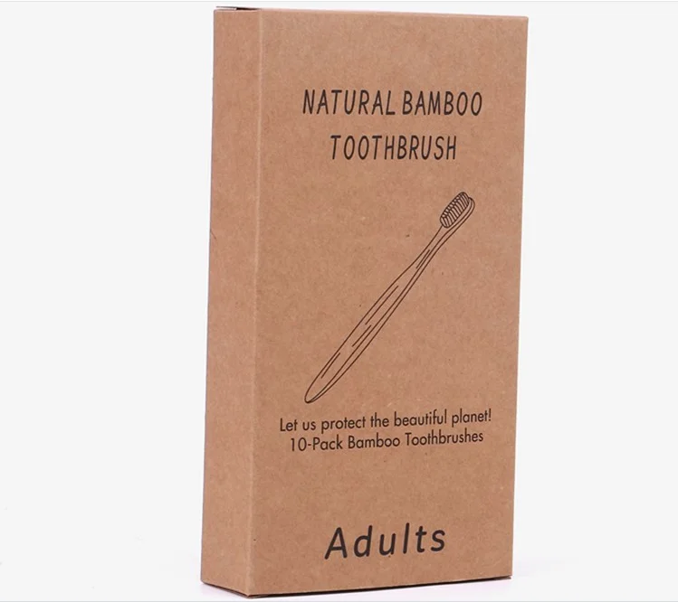 

Wholesale daily use friendly eco-friendly bamboo toothbrush with factory prices, Customized color