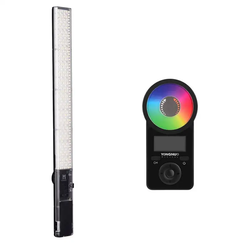 YN360III 3200-5500K Led  Camera Lamp Light with Touch Adjusting Mode with adjustable color stick for  photo studio