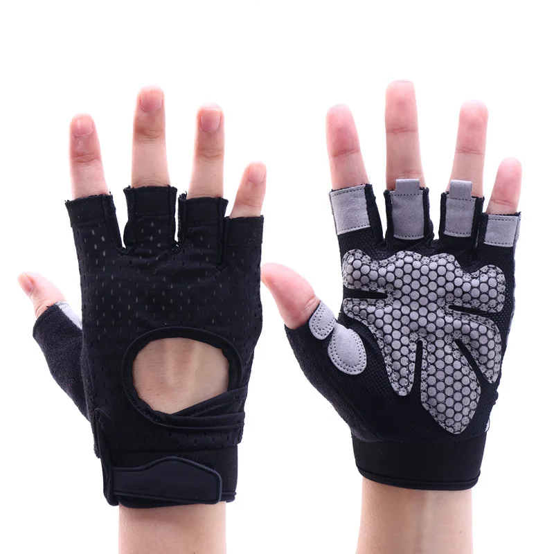 

The new listing Hot Selling Wholesale Custom logo Fitness Workout Weight Lifting Men Women Gym Gloves