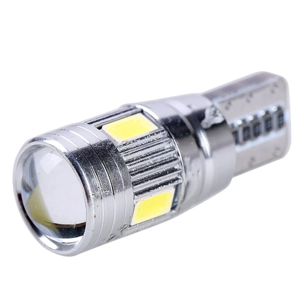 

T10 Car LED Lights 194 501 W5W 5630 6-SMD Canbus Bulbs Auto Interior Reading/Marker Lamp White Ice Blue 12V