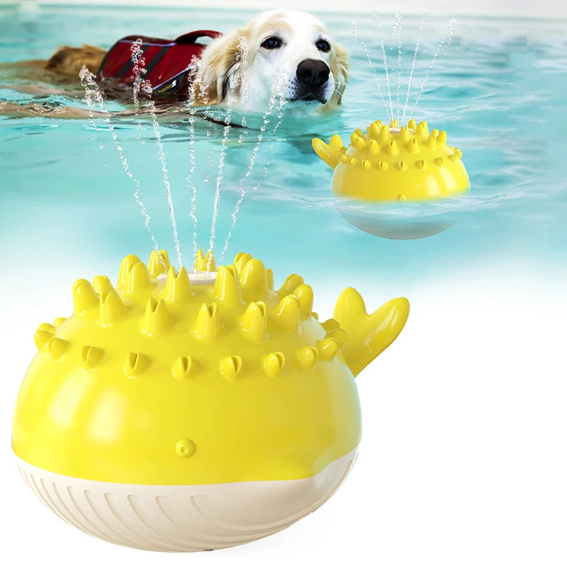 

Jouet Pour Chien Plastic Tpr Manufacturers Toy With Molar Bite Pool Floating Playing Interactive Pet Dog Chew Toy, Blue,green,pink,yellow