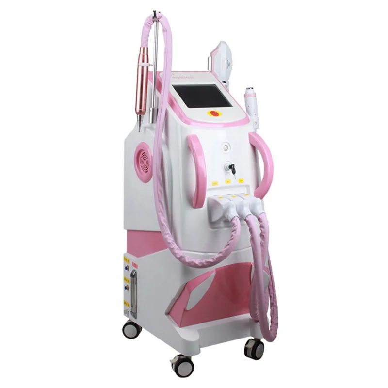 

3 in 1 Multifunction 360 magneto optical hair removal Beauty Machine 755nm Picosecond IPL RF+SHR+ND YAG Laser