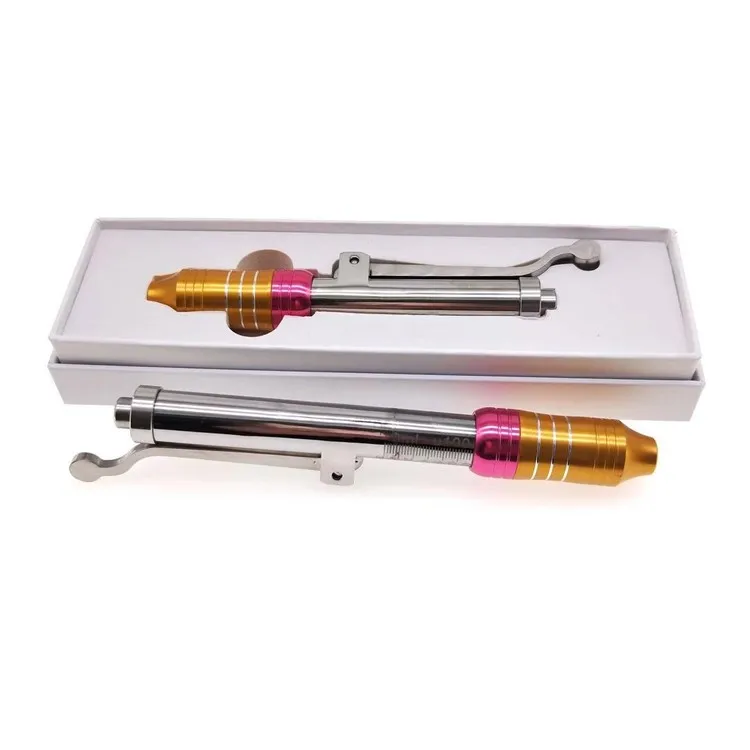 

Newest 0.3 & 0.5 ml Hyaluronic Acid Pen No Needle Mesotherapy Injection Equipment, Gold