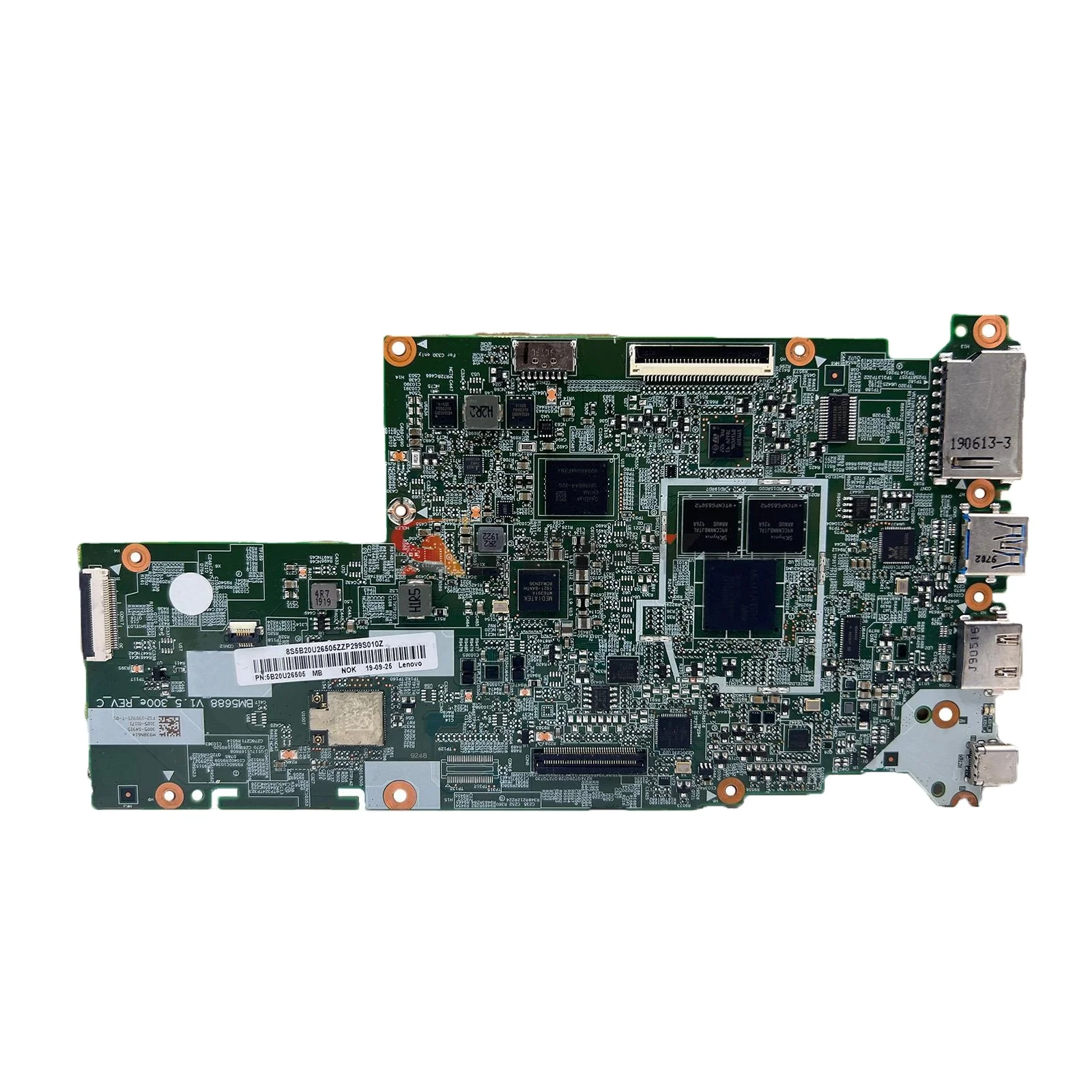 

For Lenovo N23 300E Yoga Flex 11 Chromebook Motherboard With 4G 32G BM5688 5B28C07639 5B20Q93989 Mainboard