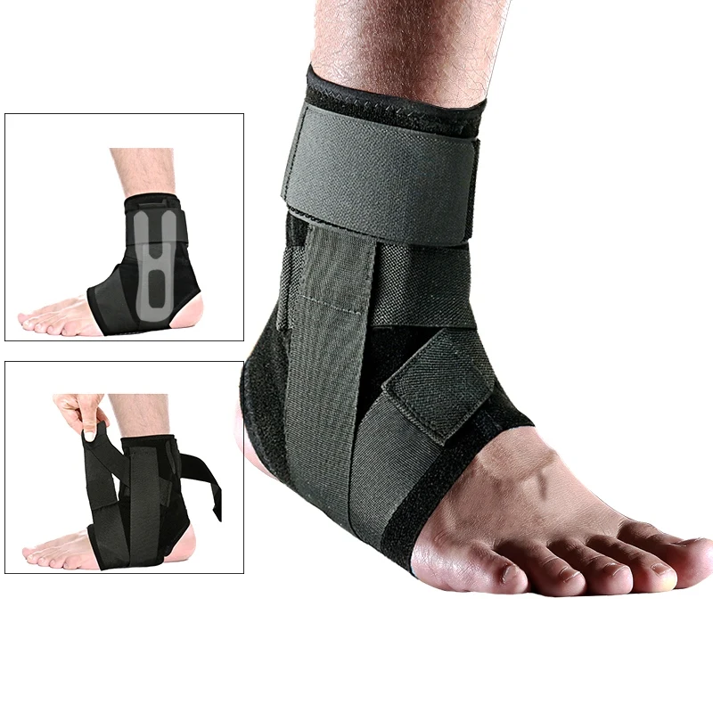 

Awesome 1PC Sports Ankle Brace Support Ankle Straps Foot Stabilizer Orthosis Plantar Fasciitis Breathable Ankle Sleeves, Black