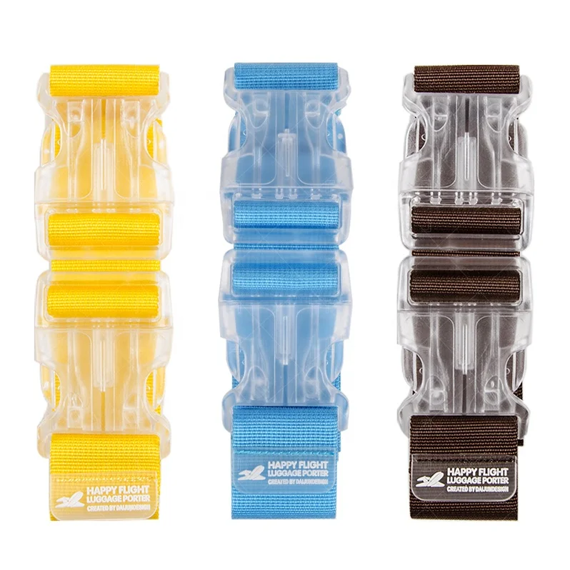

Travel Accessories custom logo travel belt add a bag luggage bag suitcase strap, Various color