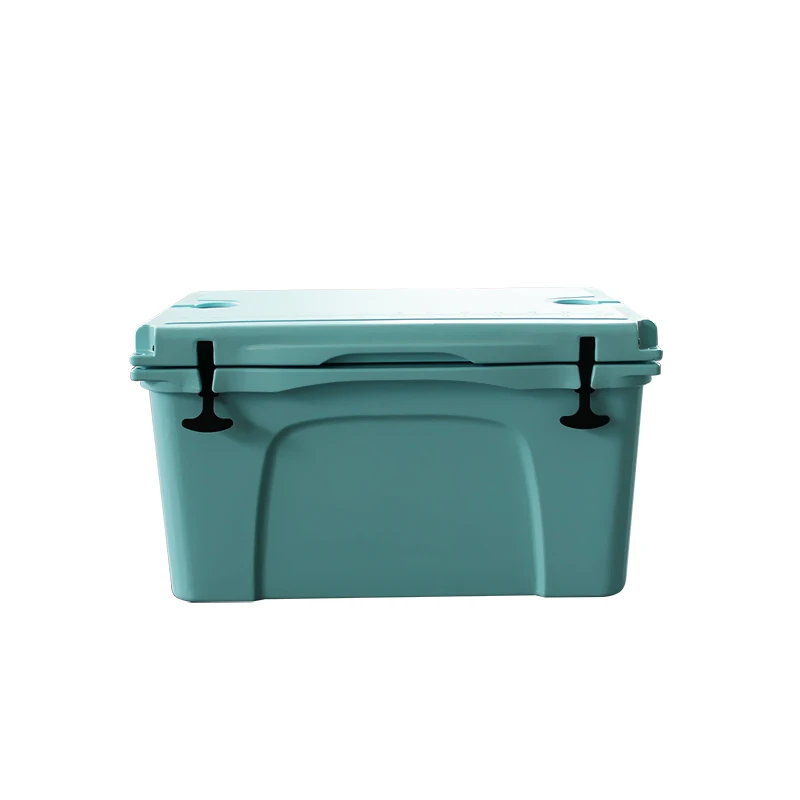 

50L Portable Hard Plastic Ice Chest Rotomolded Cooler Box Insulated Cooler for Camping fishing For Outdoor Picnic, Customized