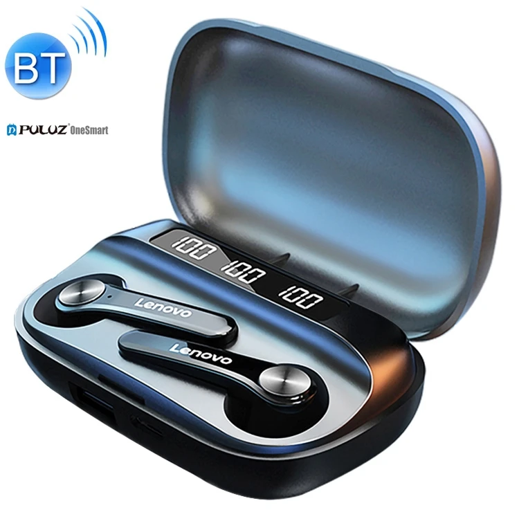 

Dropshipping Original Lenovo QT81 TWS IPX4 Waterproof CVC8.0 Noise Reduction Bt Earphone with Charging Box