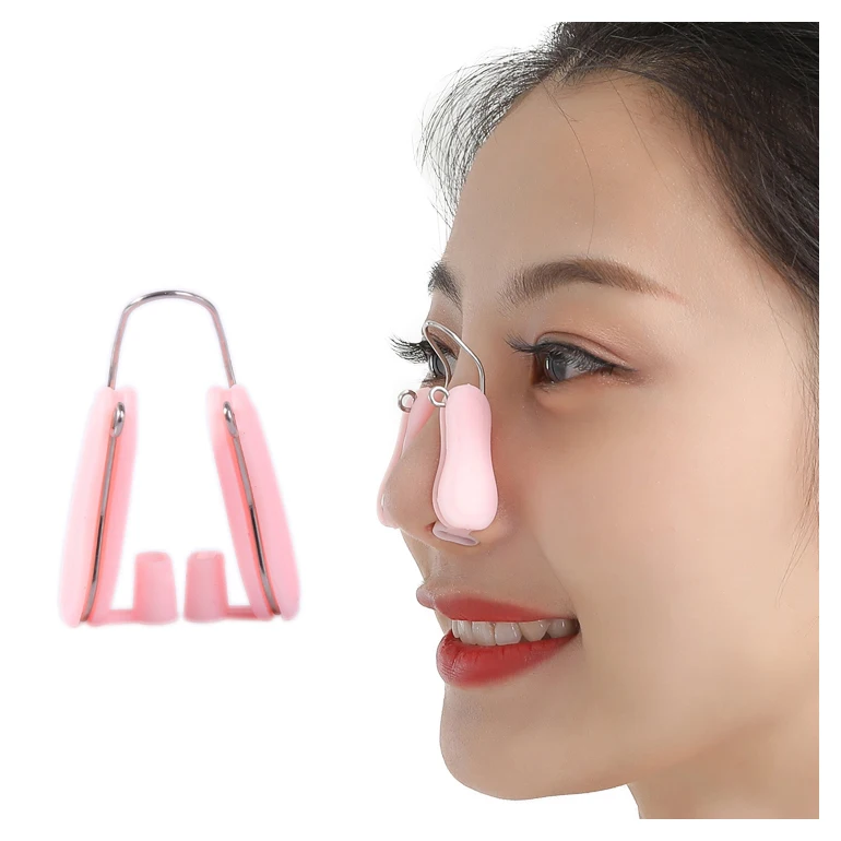 

Factory Price Anti Snoring Transparent Silicone Nose Clip mini transparent silicon snoring nose reshaper clip, Customized color