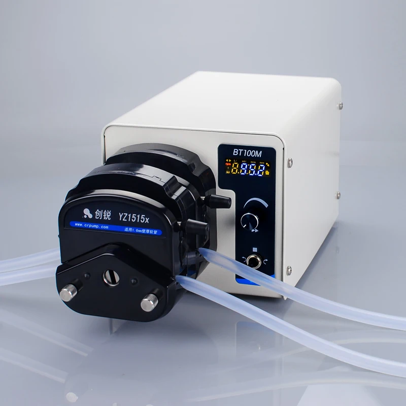 

BT100M/YZ1515x Adjustable speed basic 220v ac chemical 2 channels lab dosing peristaltic pump