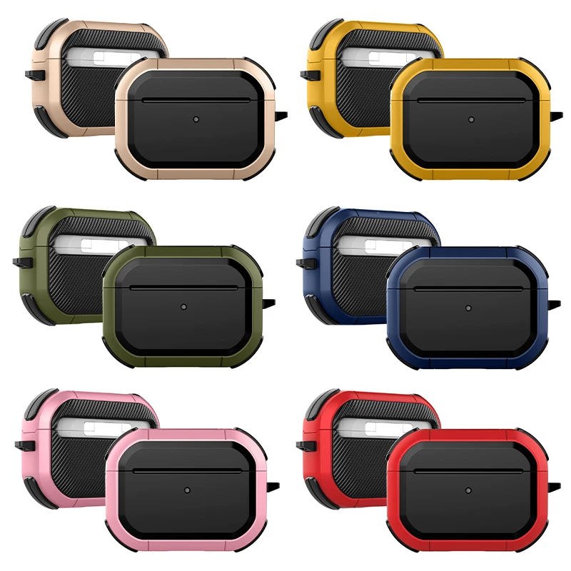 

Belden TPU Shock Proof Protective Case 3D For Airpod Case Fashion Hook Design Earphone Accessories For Airpods Pro 1/2, As shown