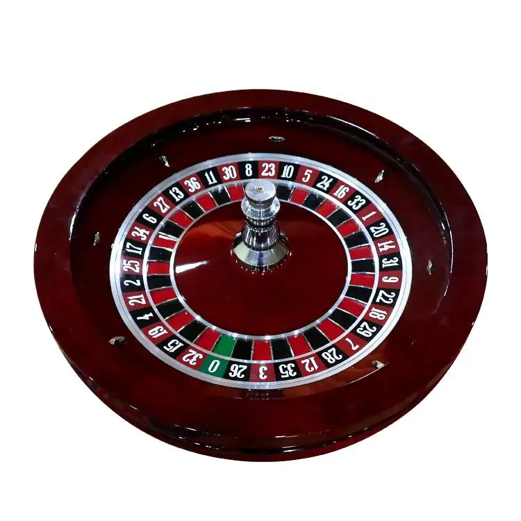 

YH Professional Casino Club Used 32 inch Roulette Wheel With Roulette Ball For Free, Brown