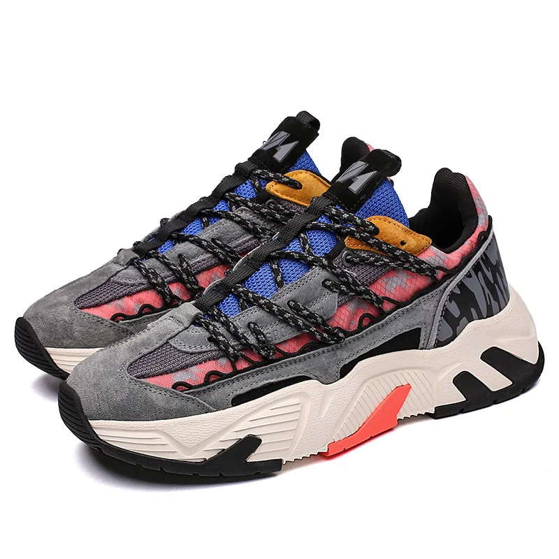 

Wholesale China Factory Fashion Low Price Durable Lace-up Non-slip Mens Sports Running Shoes Men Shoes Custom Sneakers