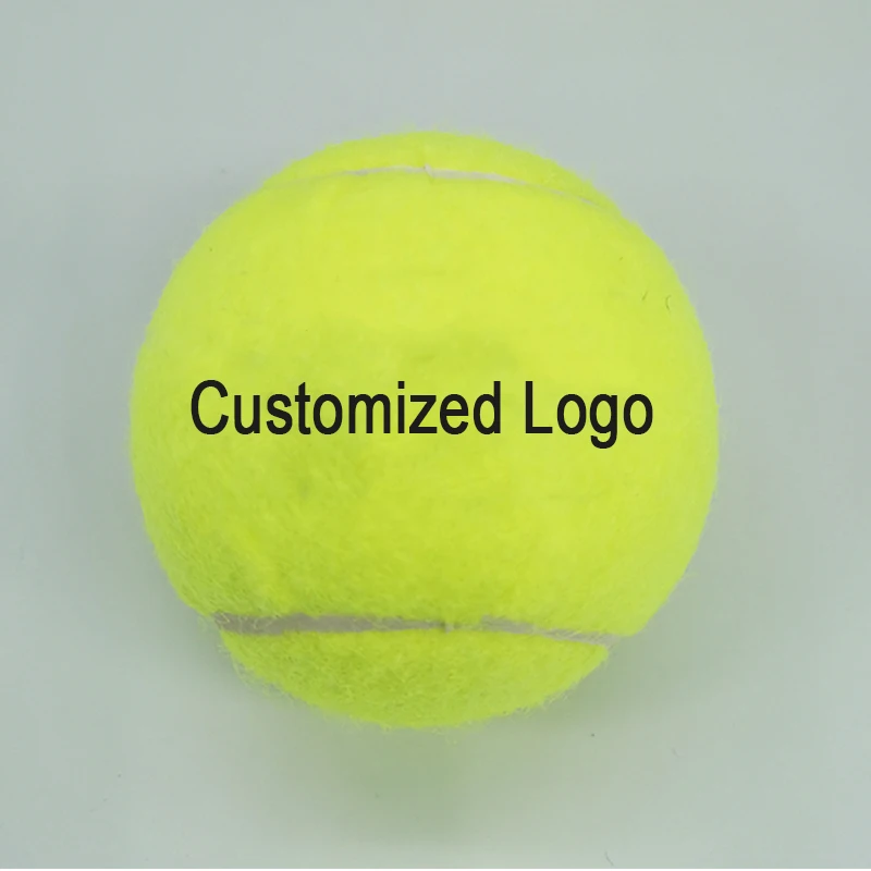 

padel balls logo printed Custom paddle Ball Manufacturer Directly Sale Cheap Price Ball, Yellow