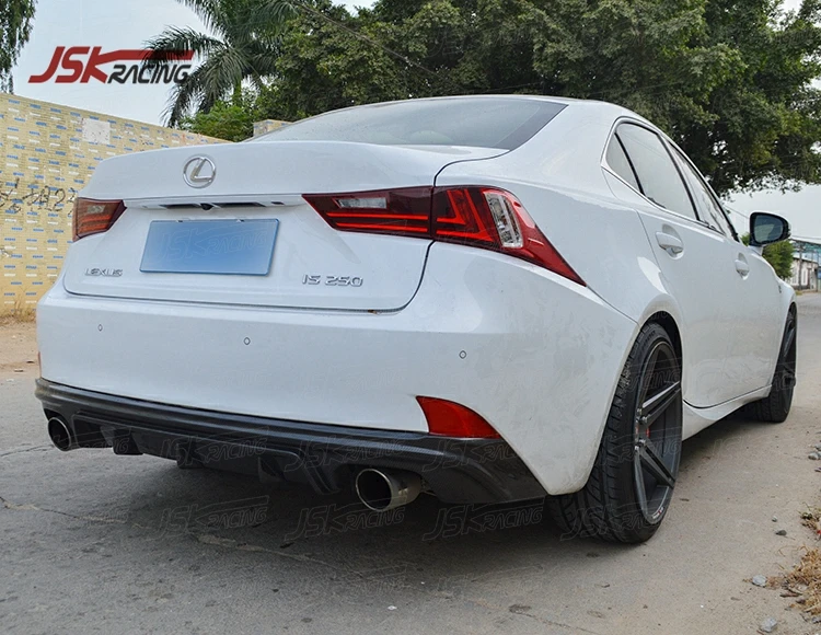 Aimgain Style Carbon Fiber Rear Diffuser For 20132015 Lexus Is Is200t