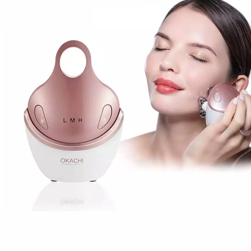 

rf ems micro current face device electric led skin rejuvenation tightening anti wrinkle face massager